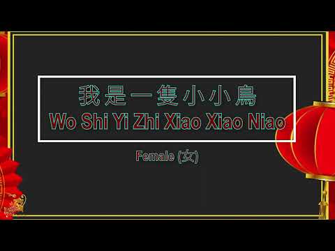 我是一隻小小鳥 (Wo Shi Yi Zhi Xiao Xiao Niao) Female || House Version – Karaoke Mandarin