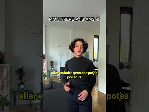 Ma mère préfère mon frère 😢