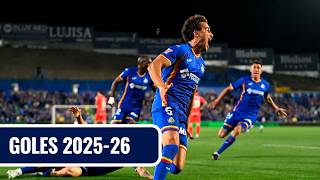 Goles del Getafe en 2025-26