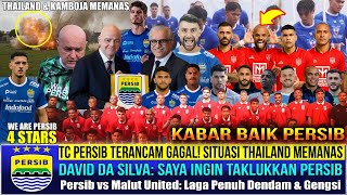 DAHSYAT‼️AFC PILIH MARKAS PERSIB💥WUIH,DDS SIAP BANTAI PERSIB,TC THAILAND BATAL?PERSIB VS MALUT PANAS
