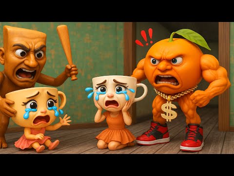Tung Tung Sahur Family Sad love Story Ballerina Cappuccina in Granny House | funny horror animation