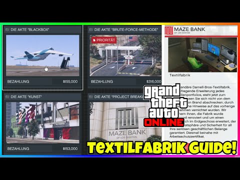 REICH werden mit der TEXTILFABRIK in GTA 5 ONLINE❗️So funktioniert die Textilfabrik in GTA 5 - Guide