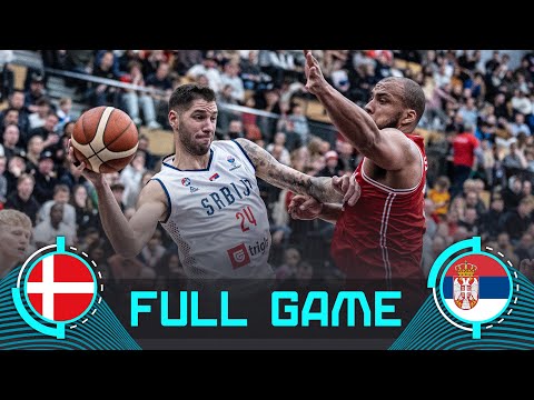 Denmark v Serbia | Full Basketball Game | FIBA EuroBasket 2025 Qualifiers