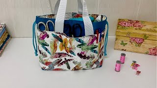 Panier à couture #Tuto facile 🥰couture Madalena