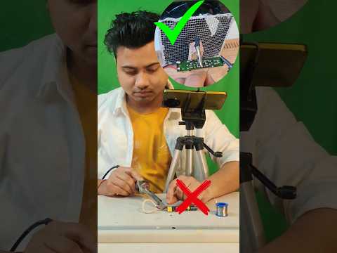 Fume Extractor Solder Smoke Absorber Portable Filter for Soldering | Fume Remover #shorts