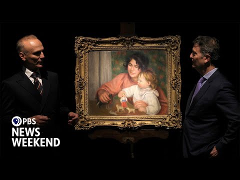 YouTube video thumbnail: A Previously Unseen Renoir Masterpiece Heads to Auction After Rediscovery