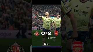 Sunderland vs Arsenal 0-2, #arsenal #football #footballshorts #ligainggris