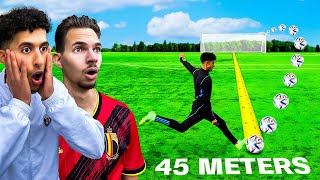 Score An AMAZING Goal From 1 To 45 Meters