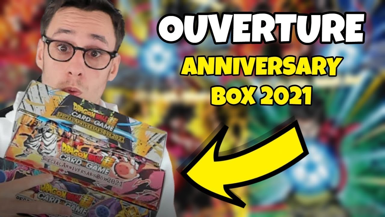 OUVERTURE DE 4 SPECIAL ANNIVERSARY 2021  - DRAGON BALL SUPER CARD GAME FR