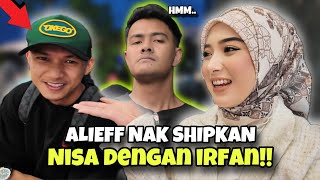 ALIEFF NAK SHIPKAN NISA DENGAN IRFAN !! VIRAL ISU TUANG AIR BARBICAN !!