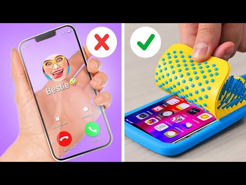 LIFE - CHANGING PHONE HACKS || Creative Ideas For DIY Phone By 123 GO!GOLD