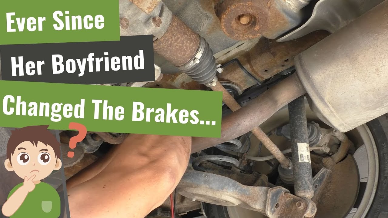 Ever Since The Boyfriend Changed Her Brakes.