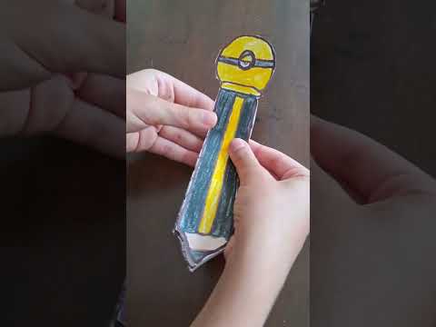FIZ UMA CANETA SQUISHY CASEIRA DO MINIONS #crianças #entretenimento #brincadeiras#desenho #shorts