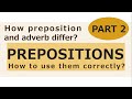 Prepositions with Emotions and Time