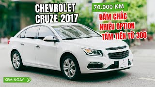 Chevrolet Cruze LTZ 1 8AT 2017 Tài Chính Chỉ Từ  300, Xe Đầm Chắc, Cứng Cáp, Không Lỗi Thời