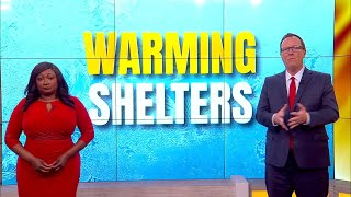 Warming centers open Friday due to cold temps