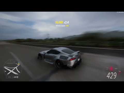 ToyotaSupraMaxSpeed8SpeedForzaHorizon5