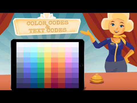 Hotel Hideaway Color Codes Rainbow 07 2021 - codes for name colors in roblox waterpark