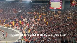 Coro AS Roma:'' Giallorossa è unica'' con Testo