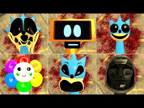 TORTURE ALL NEW DANDY WORLED SPRUNKI & SONIC SPRUNKI & ROBOTS SPRUNKI ON GARRY'S MOD