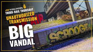 🔴 Unauthorized Transmission Live – Graffiti & Weathering N Scale Autoracks LIVE