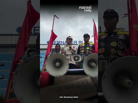 Ojol Ramai-ramai Mogok dan Demo Tuntut THR hingga Cuti Haid-Hamil, Kemnaker Sepakat | Narasi Daily