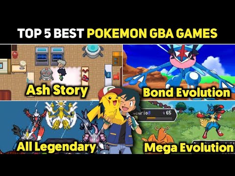 Top 5 Best Pokemon Gba Games For You | Best Pokemon Games In 2024 | Hindi |