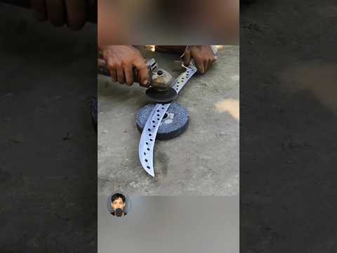 Pedang Dari Cakram Motor Bekas