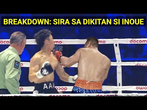 ANG KAHINAAN NG HALIMAW❗️sira ang diskarte ni NAOYA INOUE sa ganitong estilo | FIGHT BREAKDOWN