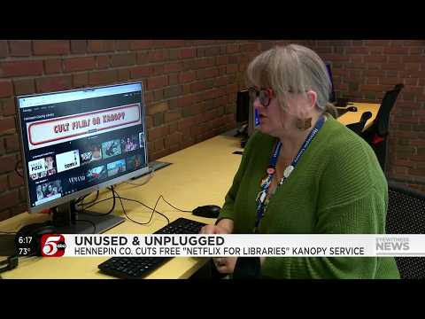 YouTube video thumbnail: Hennepin County Library to end Free Streaming Service Kanopy