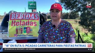 “18” en Ruta: picadas carreteras para Fiestas Patrias