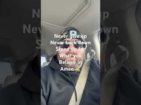 Never give up #god #trending