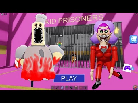 Chelsea Horror Obby BARRY'S PRISON RUN! (OBBY) #roblox #scaryobby