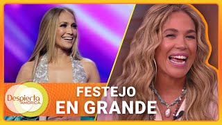 Jennifer Lopez deslumbra con sexy vestido al celebrar sus 56 años | Despierta América | 25 julio