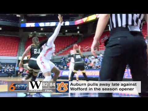 Auburn Women's Basketball defeats Wofford