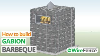 Video thumbnail for How to build a gabion barbeque