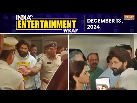 Hyderabad police detain Allu Arjun over woman's death at Pushpa 2 premiere stampede |13 Dec | E Wrap