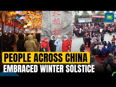 People across China celebrate Winter Solstice with festive delicacies, joyful activities | N18G