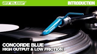 Reloop Concorde Blue cartridge: High output and low friction