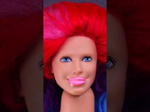 Celebrating Pride with a fabulous Ken Doll drag transformation!