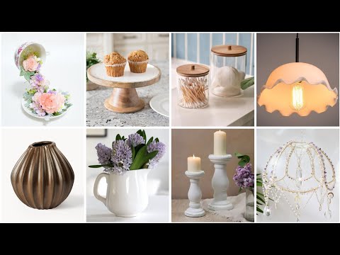 افكار💡عندك أواني قديمة اعملي منها ديكورات فخمة افكار جميلة جدا diy déco