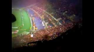 Tifo AS Roma - "Roma Roma Roma" dalla Curva Sud Roma 1 - 0 Genoa 19 03 12
