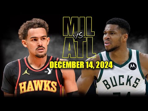 Milwaukee Bucks vs Atlanta Hawks Full Game Highlights - December 14, 2024 | NBA Cup East Semifinal