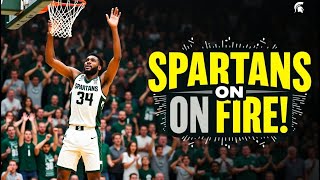 Michigan State Basketball on FIRE! Can the Spartans Win the Big Ten Tournament?