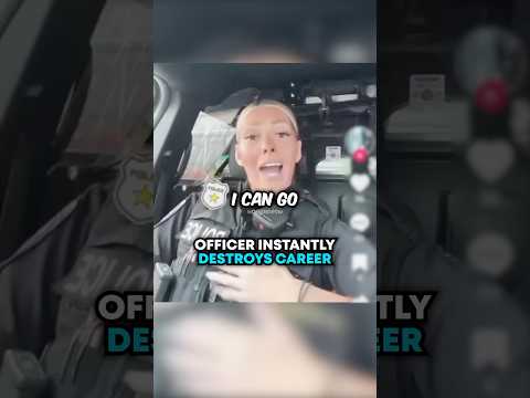 Officer Instantly DESTROYS Career 🤯