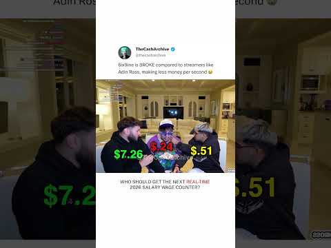 6ix9ine and Neon are BROKE compared to RICH streamer Adin Ross π€ #money