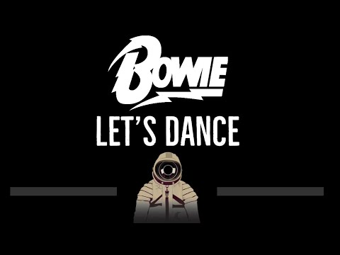 David Bowie • Let’s Dance (CC) (Remastered Video) 🎤 [Karaoke] [Instrumental Lyrics]