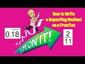 Converting Repeating Decimals to Fractions