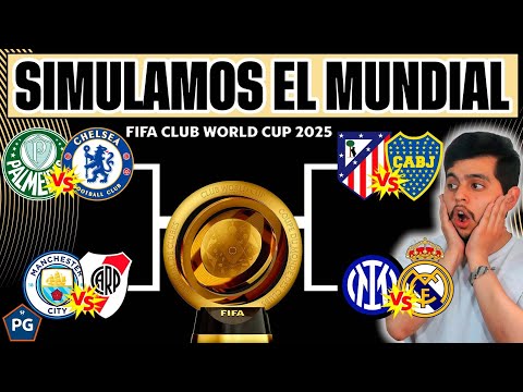 MUNDIAL DE CLUBES 2025 🔥 SIMULAMOS EL TORNEO DE PRINCIPIO A FIN 🔥¿QUIÉN SALE CAMPEÓN?