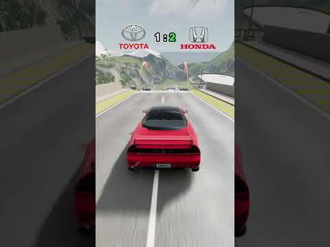Toyota Supra VS Honda NSX! #beamng #beamngdrive #gaming